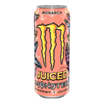 Monster Juiced Monarch Energy + Juice 500ml – Boisson Énergétique Saveur Peche & Nectarine