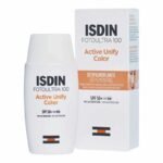 ISDIN FotoUltra 100 Active Unify Color SPF50+ Fusion Fluid 50ml – Protection Solaire Anti-Taches Teintée