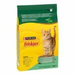 Purina Friskies Croquettes Pour Chats Adultes au Saumon et Legumes 4kg