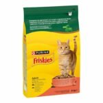 Purina Friskies Croquettes Pour Chats Adultes au Poulet et Legumes 4kg
