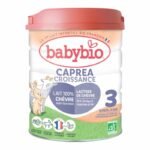 Lot de 4 Babybio Caprea Croissance 3 – Lait de Chèvre Bio 800g – Livraison Gratuite – Image 2