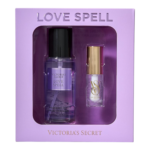 Victorias Secret Love Spell Fragrance Mist & Lip Glow Set – Coffret Brume Parfumee & Brillant à Levres Love Spell – Image 2