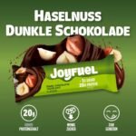 Joyfuel Barre Proteinee Dark Chocolate Hazelnut 50g – 20g Protéines – Image 4