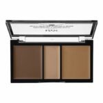 NYX Professional Makeup Cream Highlight & Contour Palette Deep | Palette Contouring & Highlighter