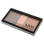 NYX Professional Makeup Cream Highlight & Contour Palette Deep | Palette Contouring & Highlighter – Image 3