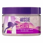 Aussie Bouncy Curls 2 in 1 Butter Hair Mask 450ml – Masque Cheveux Bouclés & Ondulés