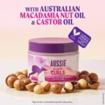 Aussie Bouncy Curls 2 in 1 Butter Hair Mask 450ml – Masque Cheveux Bouclés & Ondulés – Image 2