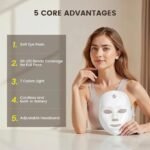 Masque Facial LED 7 Couleurs Visage et Cou – Phototherapie Anti Age & Raffermissante – Image 16