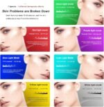 Masque Facial LED 7 Couleurs Visage et Cou – Phototherapie Anti Age & Raffermissante – Image 17