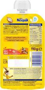 Nesquik Pouch Cacao 110 g – Boisson Lactee au Cacao Prete à Boire – Image 2