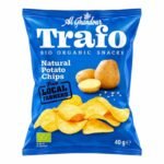 Trafo Bio Organic Snacks Chips au Romarin & Sel de Mer 40g – Chips Bio Croustillantes