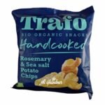 Trafo Bio Organic Snacks Chips au Romarin & Sel de Mer 40g – Chips Bio Croustillantes – Image 2