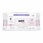 Seni Care Lingettes Humides Sensitive 68pcs – Lingettes Nettoyantes pour Peaux Sensibles
