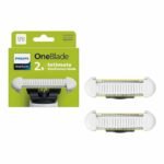 Philips OneBlade Lame de Rechange QP229 Intimate SkinProtect 2pcs – Lames pour Zones Sensibles