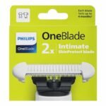 Philips OneBlade Lame de Rechange QP229 Intimate SkinProtect 2pcs – Lames pour Zones Sensibles – Image 3