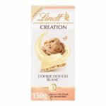 Tablette Lindt CREATION Blanc Cookie Dough 150g – Chocolat Blanc Fourre Cookie Dough