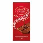 Lindt Tablette de Chocolat au Lait LINDOR 150g – Chocolat au Lait Fondant
