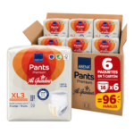 ABENA Pants Premium XL3 – 6×16 Pièces | Sous Vetements Absorbants Adulte Haute Protection | Prix Maroc