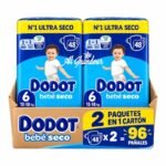 Couches Dodot Taille 6 (13–18 kg) – 2×48 Unites – Protection Anti Fuites & Confort Optimal