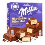 Milka Alpejskie Mleczko Czekoladowe 350g – Bouchees Mousse au Chocolat Enrobees de Chocolat au Lait