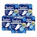 TADAM Ultra Dermo Sensitive Serviettes Hygieniques avec Ailes Night+ 5 × 10 Unités – Protection Nuit Peaux Sensibles – Image 3