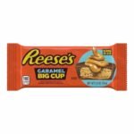 Reeses Caramel Big Cup 79 g – Chocolat au Lait Beurre de Cacahuete et Caramel