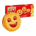 BN Mini Biscuits a la Pulpe de Fraise 5 x 35 g – Biscuits Fourres a la Fraise – Image 2
