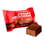 Roshen Johnny Krocker Choco 350 g – Gaufrettes Croustillantes Enrobées de Chocolat – Image 2