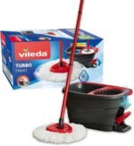 Vileda Turbo Smart – Kit Balai Serpillere Rotatif avec Seau Essoreur à Pédale | Prix Maroc – Image 3