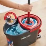 Vileda Turbo Smart – Kit Balai Serpillere Rotatif avec Seau Essoreur à Pédale | Prix Maroc – Image 6