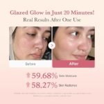 MEDICUBE Collagen Milk Toning Wrapping Mask 75 ml – Masque Visage au Collagene, Niacinamide & Glutathion – Image 5