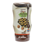 Hacendado Topping de Chocolate et Noisette 300 g – Sauce Gourmande pour Desserts, Glaces et Crêpes | Prix Maroc ━━━━━━━━━━━━━━━━━━━━━━━━━━━━━━━━━━━━━━ Description courte Chez Alghandour Market, découvrez le Topping de Chocolate Avellana Hacendado 300 g, une sauce gourmande au chocolat et à la noisette idéale pour apporter une touche sucrée à vos desserts. Parfait pour napper les glaces, les crêpes, les gaufres, les pancakes et les pâtisseries, ce topping transforme facilement vos préparations maison en gourmandises encore plus appétissantes. ━━━━━━━━━━━━━━━━━━━━━━━━━━━━━━━━━━━━━━ Description longue optimisée SEO – Maroc Le Topping de Chocolate Avellana Hacendado 300 g est une sauce dessert au chocolat et à la noisette conçue pour accompagner de nombreuses préparations sucrées. Sa texture permet de napper et de décorer vos desserts selon vos envies. Utilisez-le pour personnaliser une coupe de glace, garnir des crêpes, décorer des pancakes ou ajouter une touche chocolatée à vos gâteaux et pâtisseries. Son format de 300 g est pratique pour les moments gourmands en famille ou pour préparer des desserts maison. Vous recherchez une sauce topping chocolat-noisette au Maroc ? Découvrez ce produit Hacendado chez Alghandour Market à Casablanca, selon la disponibilité en magasin. ━━━━━━━━━━━━━━━━━━━━━━━━━━━━━━━━━━━━━━ Présentation du produit Le topping Hacendado au chocolat et à la noisette est une sauce sucrée destinée à accompagner et décorer les desserts. Il permet d’ajouter facilement une note chocolatée et une saveur inspirée de la noisette à différentes recettes. ━━━━━━━━━━━━━━━━━━━━━━━━━━━━━━━━━━━━━━ Description et expérience - Sauce dessert au chocolat et à la noisette. - Idéale pour napper et décorer les préparations sucrées. - S’utilise sur les glaces, crêpes, gaufres et pancakes. - Convient aux desserts maison et aux pâtisseries. - Format de 300 g, pratique pour un usage gourmand. La texture exacte, les ingrédients et les conditions de conservation doivent être vérifiés sur l’étiquette du produit. ━━━━━━━━━━━━━━━━━━━━━━━━━━━━━━━━━━━━━━ Utilisations - Glaces et coupes glacées. - Crêpes, gaufres et pancakes. - Gâteaux, brownies et pâtisseries. - Fruits et desserts maison. - Milkshakes et autres préparations sucrées, selon la texture souhaitée. ━━━━━━━━━━━━━━━━━━━━━━━━━━━━━━━━━━━━━━ Mode d’utilisation Versez directement le topping sur votre dessert ou utilisez-le pour réaliser des décorations. Ajustez la quantité selon vos préférences. Consultez l’emballage pour les instructions de conservation après ouverture. ━━━━━━━━━━━━━━━━━━━━━━━━━━━━━━━━━━━━━━ Pour qui ? Ce topping convient aux amateurs de chocolat et de noisette, aux familles et aux personnes qui aiment préparer des desserts gourmands à la maison. ━━━━━━━━━━━━━━━━━━━━━━━━━━━━━━━━━━━━━━ Format et conditionnement Marque : Hacendado Produit : Topping de chocolate avellana Poids net : 300 g Type : sauce sucrée pour desserts ━━━━━━━━━━━━━━━━━━━━━━━━━━━━━━━━━━━━━━ Composition et précautions La liste complète des ingrédients, les allergènes et les valeurs nutritionnelles n’étant pas confirmés ici, référez-vous à l’étiquette du produit. La noisette et les autres ingrédients allergènes éventuels doivent être vérifiés avant consommation. Respectez les conditions de conservation indiquées sur l’emballage. ━━━━━━━━━━━━━━━━━━━━━━━━━━━━━━━━━━━━━━ Valeurs nutritives moyennes pour 100 g - Énergie : 2 445 kJ / 584 kcal - Matières grasses : 40 g - dont acides gras saturés : 4,9 g - Glucides : 51 g - dont sucres : 50 g - Fibres alimentaires : 1,8 g - Protéines : 4,9 g - Sel : environ 0,1 g Valeurs indicatives à vérifier sur l’emballage du produit disponible. ━━━━━━━━━━━━━━━━━━━━━━━━━━━━━━━━━━━━━━ Conseils de conservation Conserver le pot fermé dans son emballage d’origine, dans un endroit sec et à température ambiante. La température optimale indiquée pour ce produit est de 10 à 25 °C. Agiter avant utilisation et appliquer directement sur le dessert. ━━━━━━━━━━━━━━━━━━━━━━━━━━━━━━━━━━━━━━ FAQ – Questions fréquentes Le topping contient-il de la noisette ? Oui, la composition publiée indique 8 % de noisettes. Contient-il du lait et du soja ? Oui, les informations disponibles mentionnent du lait, du lactosérum et de la lécithine de soja. Il peut également contenir des traces d’autres fruits à coque. Peut-on l’utiliser sur des glaces et des crêpes ? Oui, il convient pour napper les glaces, les crêpes, les gaufres, les pancakes et d’autres desserts. ━━━━━━━━━━━━━━━━━━━━━━━━━━━━━━━━━━━━━━ Description en arabe توبينغ Hacendado بالشوكولاتة والبندق، بوزن 300 غرام، هو صلصة حلوة مخصصة لتزيين الآيس كريم والكريب والفطائر والحلويات المنزلية. يجمع بين مذاق الشوكولاتة والبندق، ويمكن استعماله مباشرة بعد رج العبوة. يحتوي على البندق والحليب والصويا، لذلك يجب مراجعة الملصق بالنسبة للأشخاص الذين يعانون من الحساسية. ━━━━━━━━━━━━━━━━━━━━━━━━━━━━━━━━━━━━━━ English Description Hacendado Chocolate Hazelnut Topping 300 g is a sweet dessert sauce designed to add a chocolate-and-hazelnut touch to ice cream, pancakes, waffles, crêpes and homemade desserts. Shake before use and apply directly. It contains hazelnuts, milk and soy, so check the label carefully if you have food allergies. ━━━━━━━━━━━━━━━━━━━━━━━━━━━━━━━━━━━━━━ 中文产品描述 Hacendado 巧克力榛子淋酱，净含量 300 克，适合搭配冰淇淋、可丽饼、华夫饼、松饼及其他甜点。使用前请摇匀，可直接淋在甜品上。产品含有榛子、牛奶成分和大豆成分；如有食物过敏，请仔细阅读包装标签。 ━━━━━━━━━━━━━━━━━━━━━━━━━━━━━━━━━━━━━━ Mots-clés SEO – Maroc Hacendado Topping Chocolate Avellana 300 g, sauce chocolat noisette Maroc, topping chocolat pour glace, sauce dessert Hacendado, nappage chocolat noisette, sauce pour crêpes et pancakes, topping pour pâtisserie, produit espagnol au Maroc, acheter topping chocolat au Maroc, Prix Hacendado Maroc. ━━━━━━━━━━━━━━━━━━━━━━━━━━━━━━━━━━━━━━ Disponible chez Alghandour Market à Casablanca