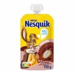 Nesquik Pouch Cacao 110 g – Boisson Lactee au Cacao Prete à Boire