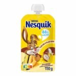 Nestle Nesquik Pouch Cacao et Banane 110 g – Boisson Lactee au Cacao et à la Banane |