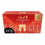Lindt Ballotin CHAMPS ELYSEES Lait 217 g – Assortiment de 21 Chocolats Fins Fourrés